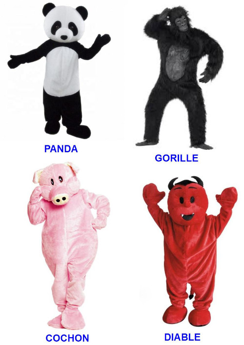 mascottes gorille
